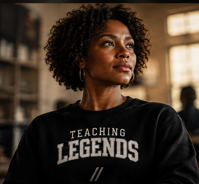 Teaching Legends apparel